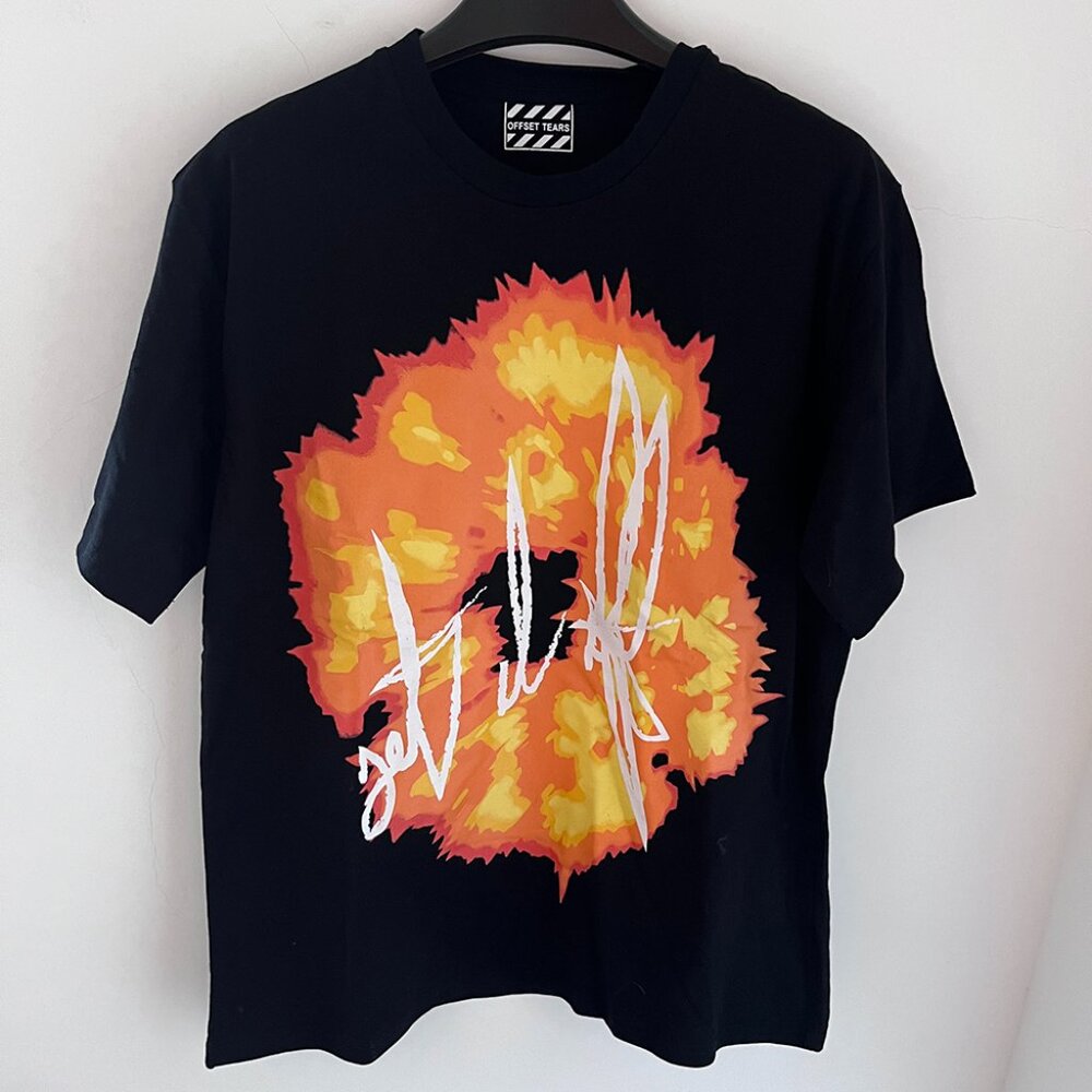 Denim Tears X Offset Black T Shirt
